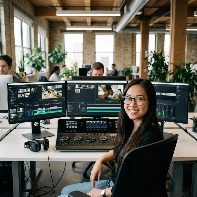 女神视频后期制作总监王剪辑